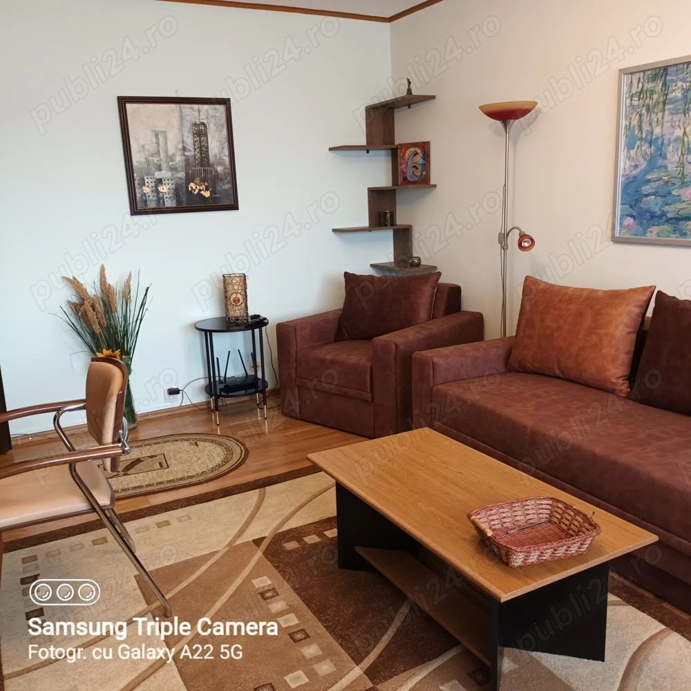 Apartament 2 camere - metrou Aurel Vlaicu, etaj 3/4, centrală, mobilat complet. - Poză 3