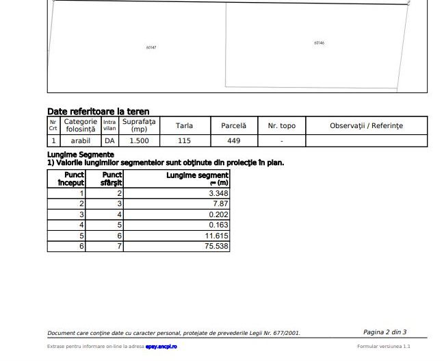 1500 mp Intravilan, Caciulati, acces rapid autostrada A3 - Poză 4
