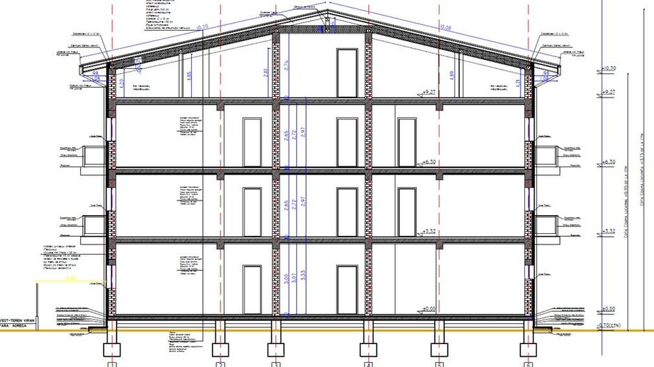 TEREN /PROIECT AUTORIZAT - MILITARI GORJULUI - 4 APARTAMENTE, P+2+M, COMISION 0% - Poză 2