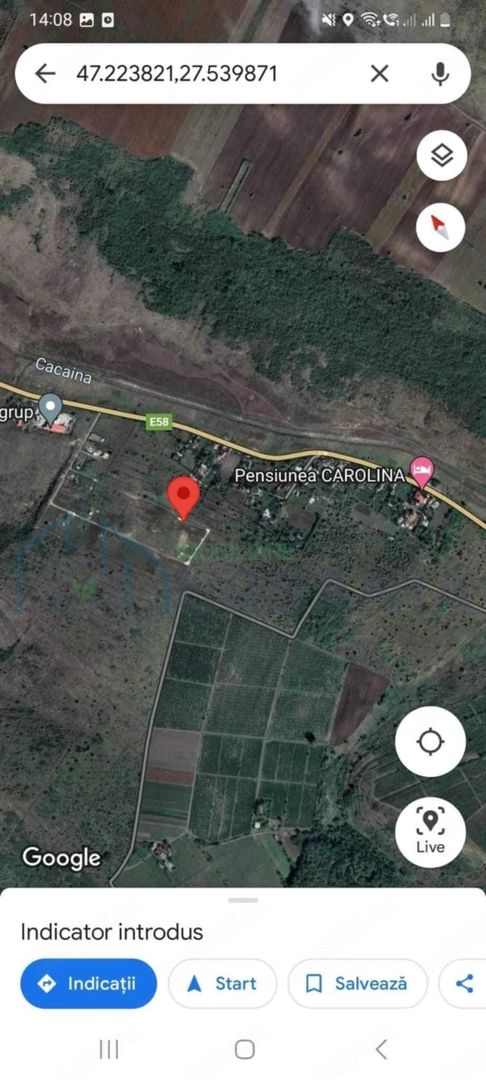 Teren intravilan de 980 mp în Iași – front stradal 20 ml - Poză 1