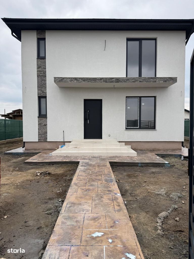 Casa modernă cu 4 camere și subsolb de vanzare - Poză 9