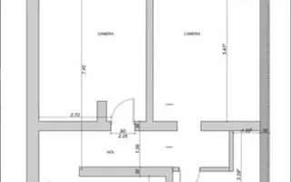 Apartament 2 camere/ decomandat/la cateva minute de centrul Timisoarei - Schiță 11