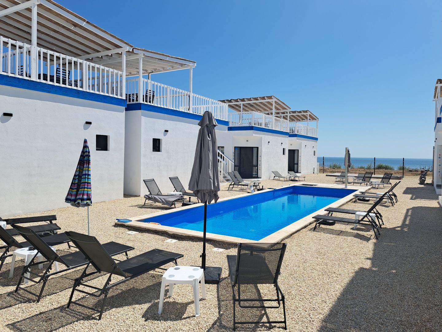 10 Casute Greek Bungalows , Piscina, la Malul Marii, Afacere la Cheie - Poză 47