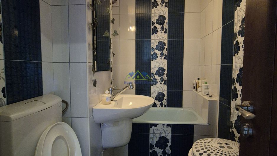 Vand apart. 3 camere, 2 bai, 2 balcoane, mobilat, M3, et 3, st-56mp! - Poză 9