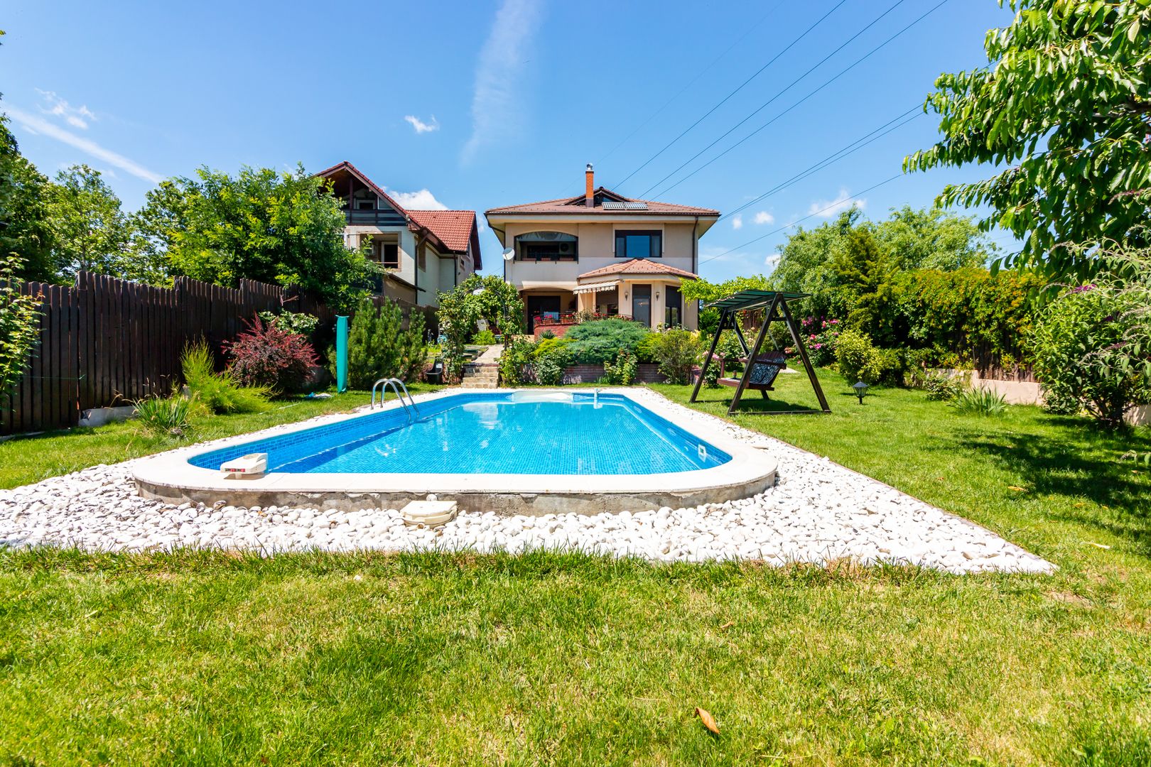 Vila premium de vanzare Balotesti/ piscina/ ponton/ deschidere la lac - Poză 63