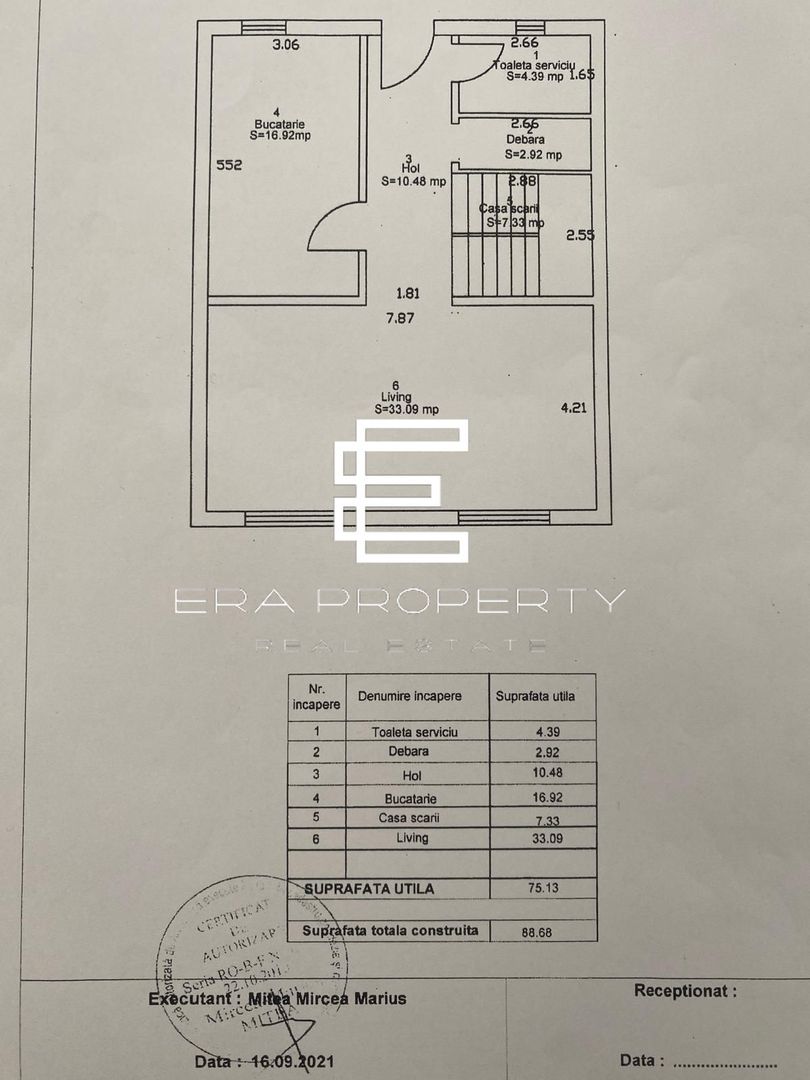 Duplex modern Șelimbăr cu panouri fotovoltaice – costuri minime la energie - Schiță 19