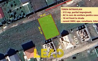 Teren intravilan 513 mp cu Autorizatie de Construire, Sanpetru, str. Catinei - Poză 2