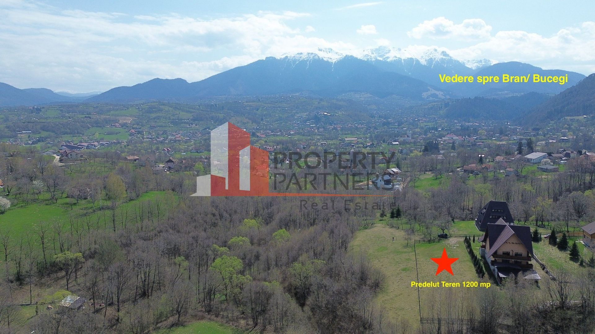 Teren Premium 1.200 mp | Bran - Predelut | Vedere spre Bucegi și Piatra Craiului - Poză 4
