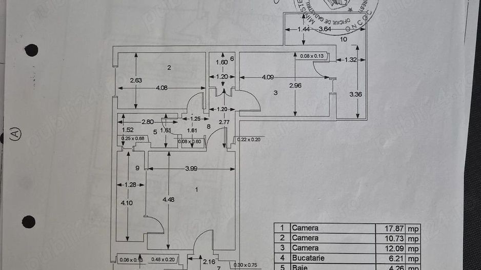 Vanzare Apartament 3 camere de vânzare   Colentina, - Poză 10