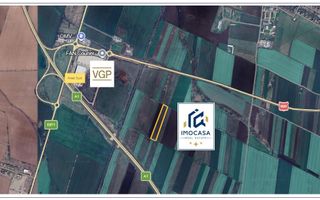 De vânzare Teren Extravilan arabil, 2ha comasat, Arad sud A1 - Poză 1
