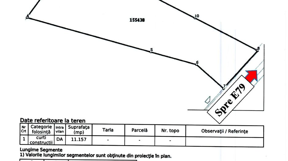 De vanzare teren intravilan, 1.150 mp, Parc Ind.1, Oradea - Poză 8
