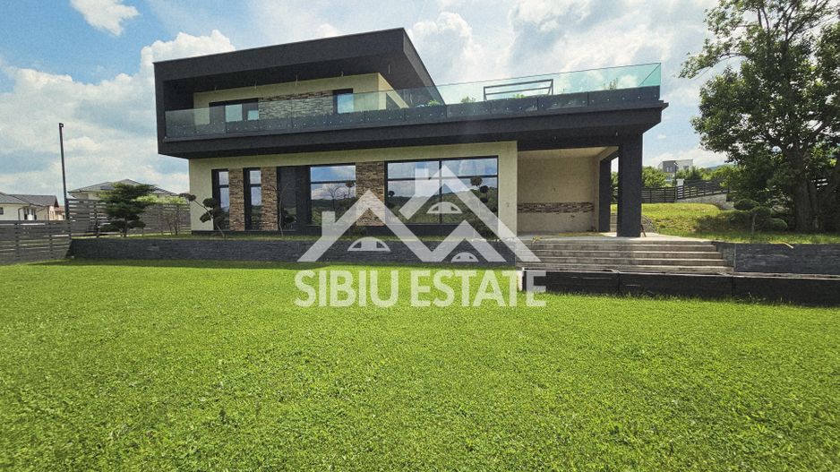 Casa noua cu piscina si terase panoramice, garaj - Poză 23