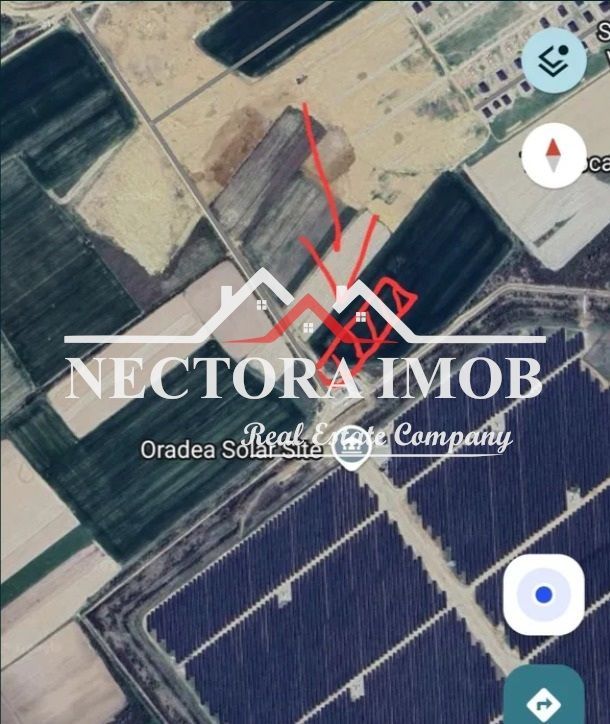 NECTORA IMOB-Teren 11.000 mp, Zona Fabrica Nokian, Extravilan 50x200m - Poză 1