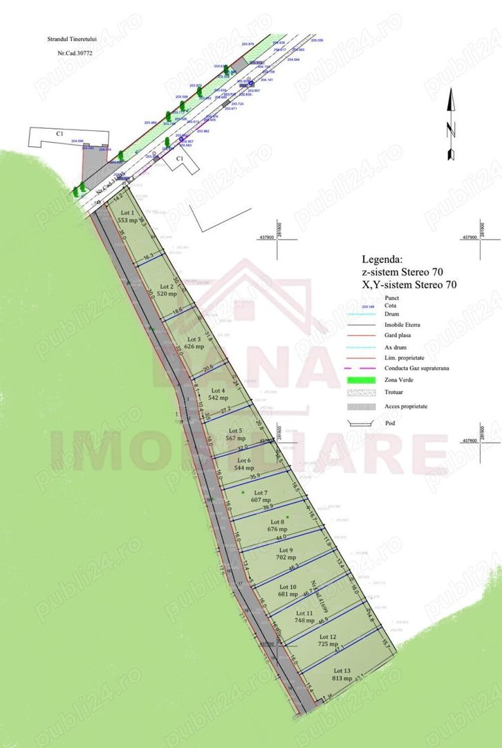 TEREN INTRAVILANT DE VĂNZARE,ÎN ZONA TEIUȘULUI, OR.CARANSEBES,JUD.C-S - Poză 1