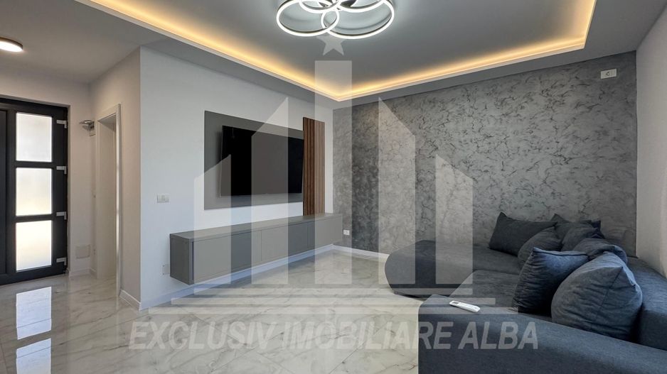 Casa insiruita | De inchiriat | 108 mp | Mobilata | Alba-Micesti - Poză 2