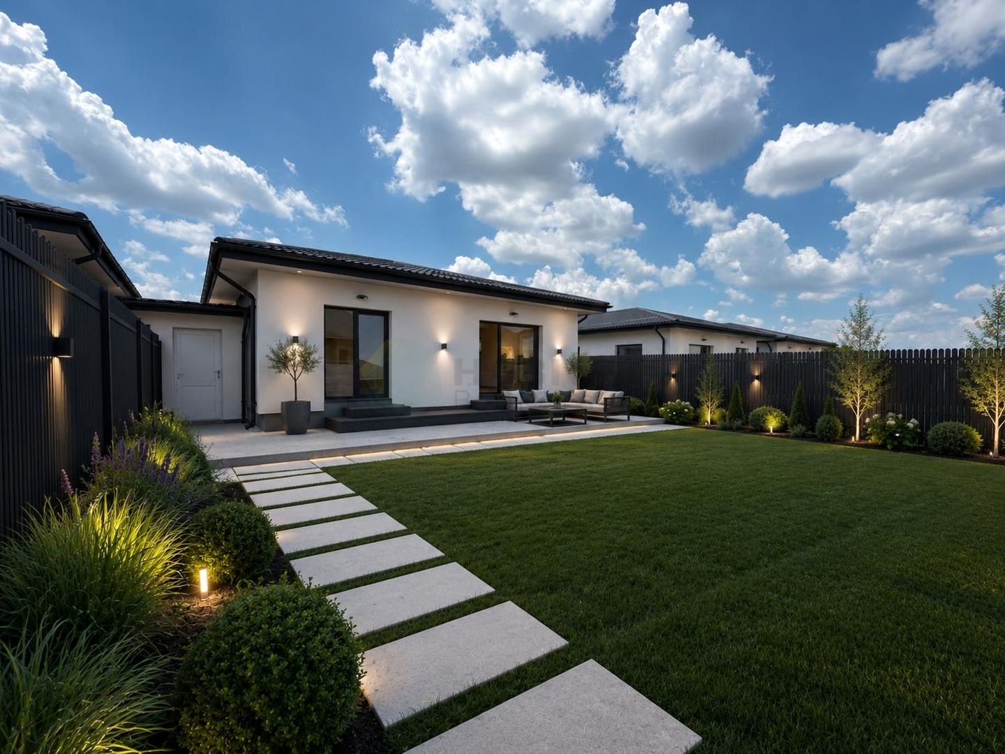 Casa 4 camere pe parter-Tunari | Teren 400 mp - Poză 1