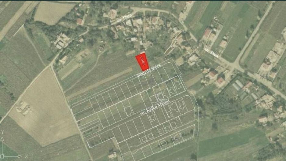 Teren intravilan,676 mp, zona strazii Dara - Poză 3