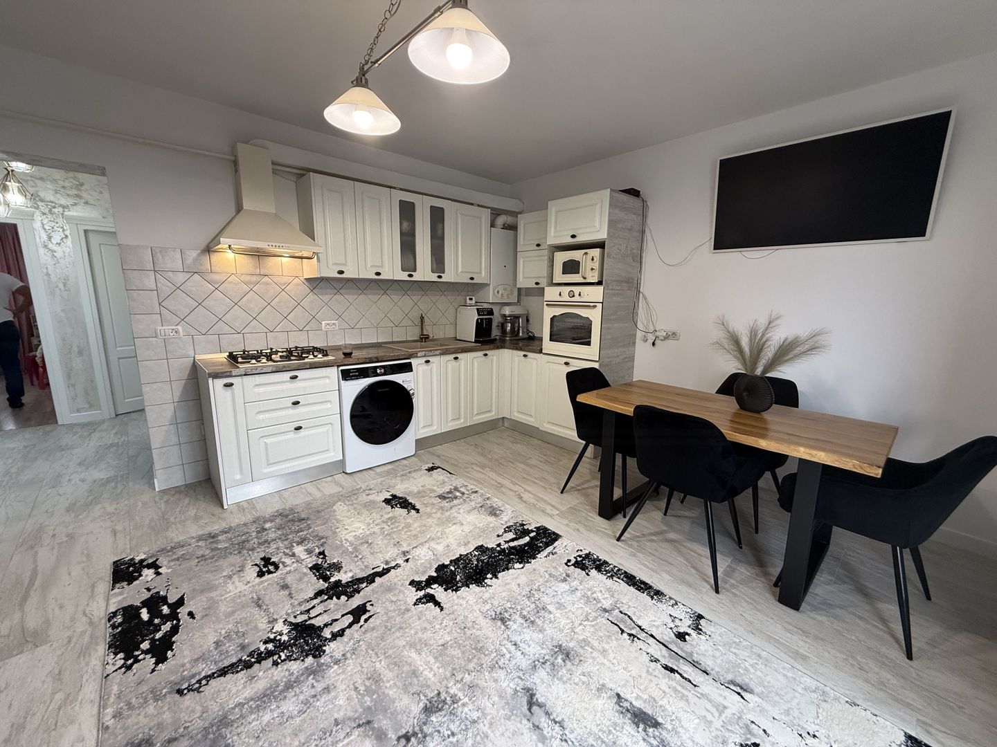 Apartament 3 camere | Burdujeni | 60 mp | Mobilat complet - Poză 2