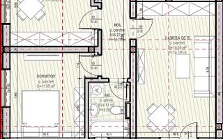 Apartament 2 camere | Etaj 1 | 56 mp utili  | Șelimbăr – Zona Unirii - Schiță 10