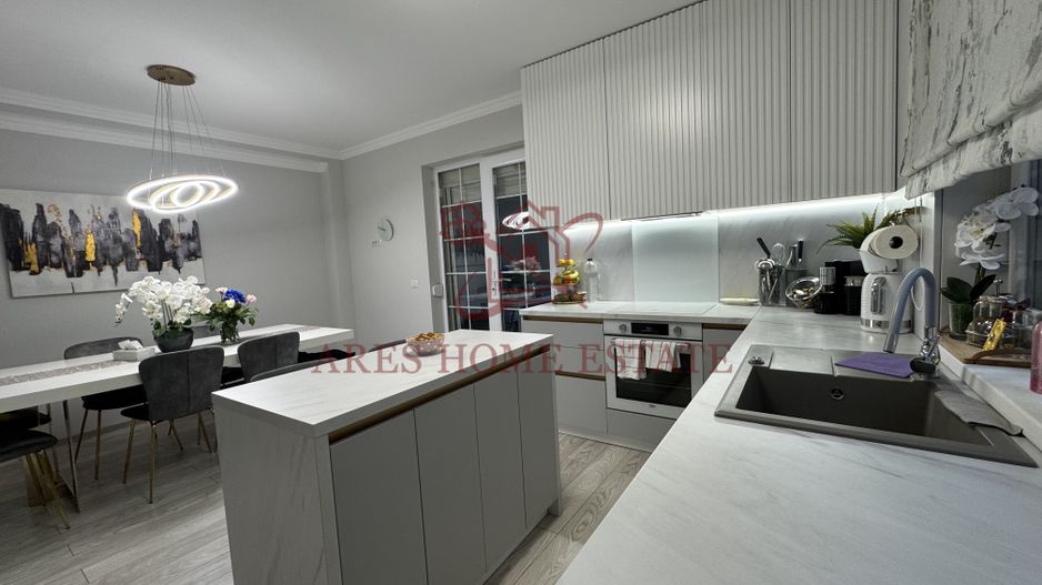 Casa in stil mediteranean, ultrafinisată 5 camere, 3 bai + curte. - Poză 5