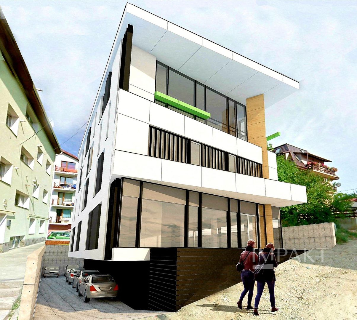 Teren cu autrizatie de construire Zorilor, ideal birouri, 1190 m2 - Poză 1