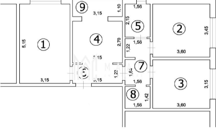 Apartament 3 camere | 70MPU | Etaj 4 | Zona Vasile Aaron - Poză 11