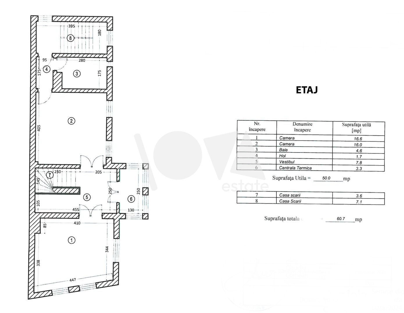De închiriat: casă 9 camere-Vasile Lascăr-Mihai Eminescu-Bd.Dacia - Poză 16