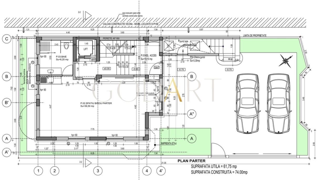 Arhitectură nouă în zonă istorică – vilă 2025 | Kiseleff - Schiță 30