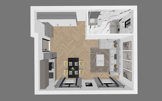 Studio 32 mp | Bloc Nou | Ideal Investitie | Floresti - Poză 2