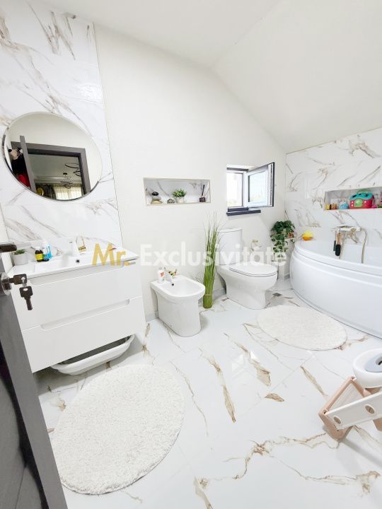 Casa moderna la cheie cu teren 485 mp Stefanesti - Poză 24
