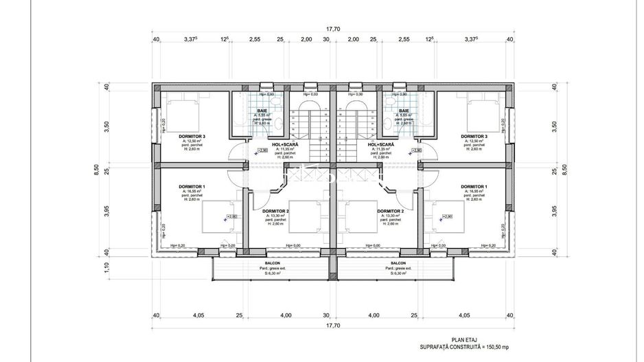 Duplex 4 Camere | 125mp Utili | Predare 2025 | TVA inclus | Râșnov - Poză 6