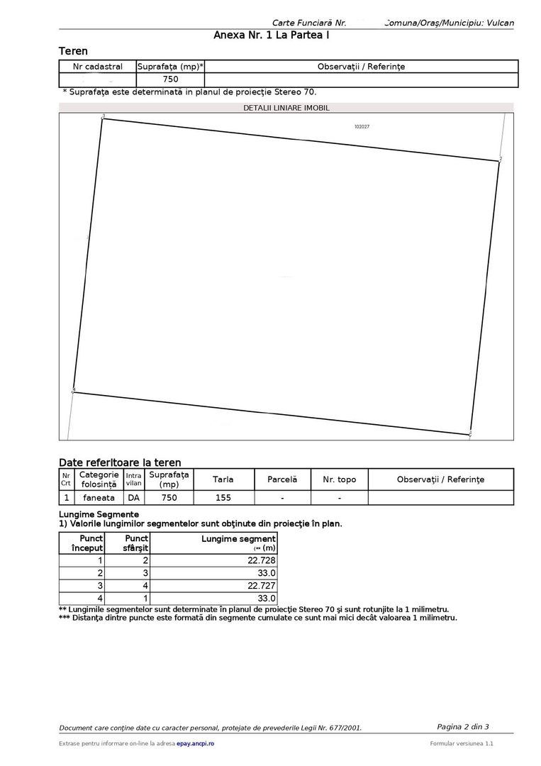 Între Vulcan și Codlea (Mina 1 Mai), teren pentru construcție de vacanță. - Poză 6