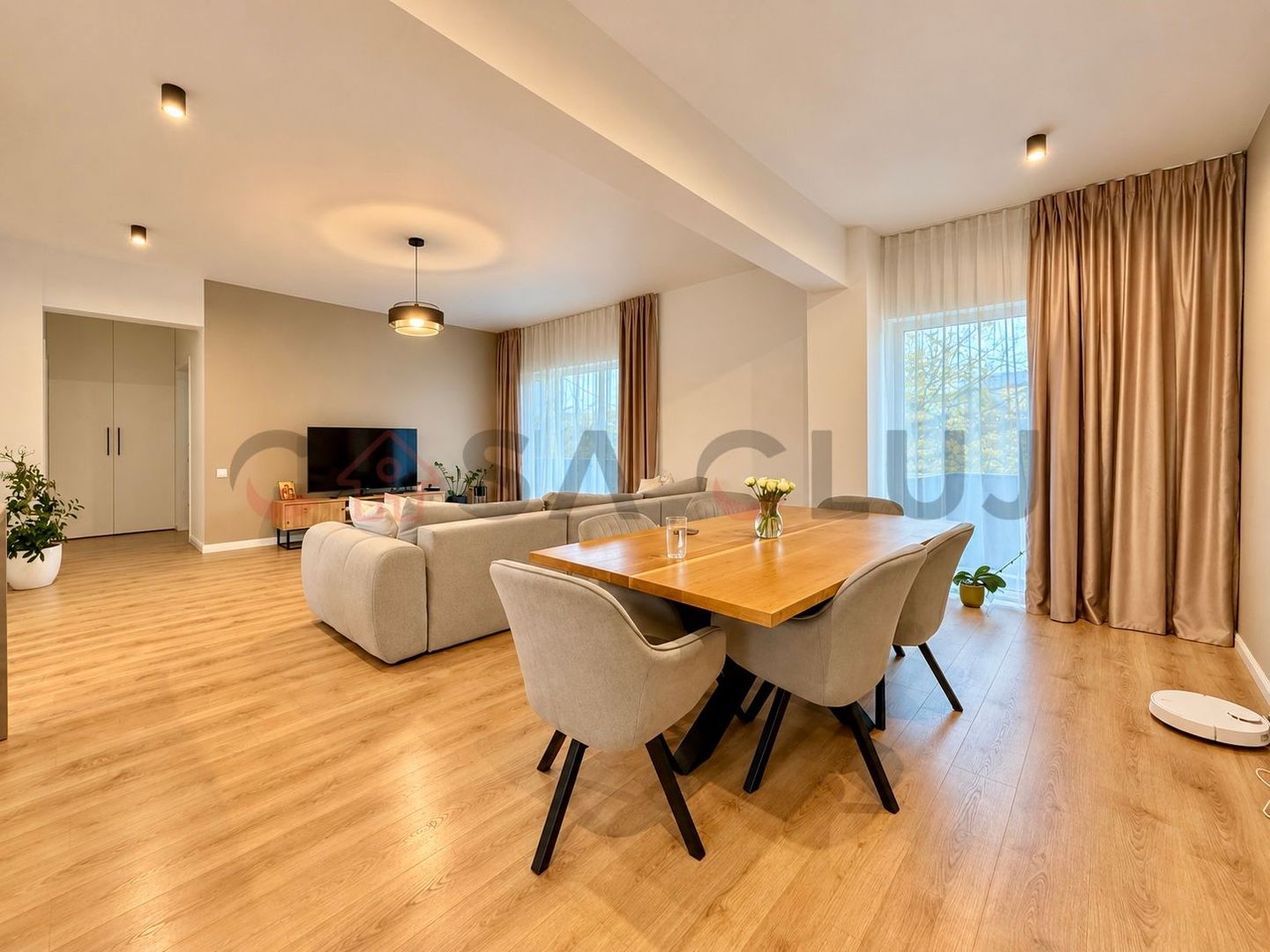Apartament modern cu 3 camere | La cheie | Bloc nou | Parcare subterană - Poză 2