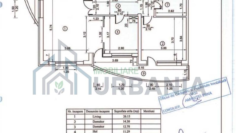 # Inchiriez apartament 4 camere - Poză 7