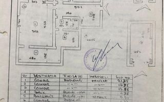 APARTAMENT 2 CAMERE | VICTORIEI | GARAJ - Schiță 13