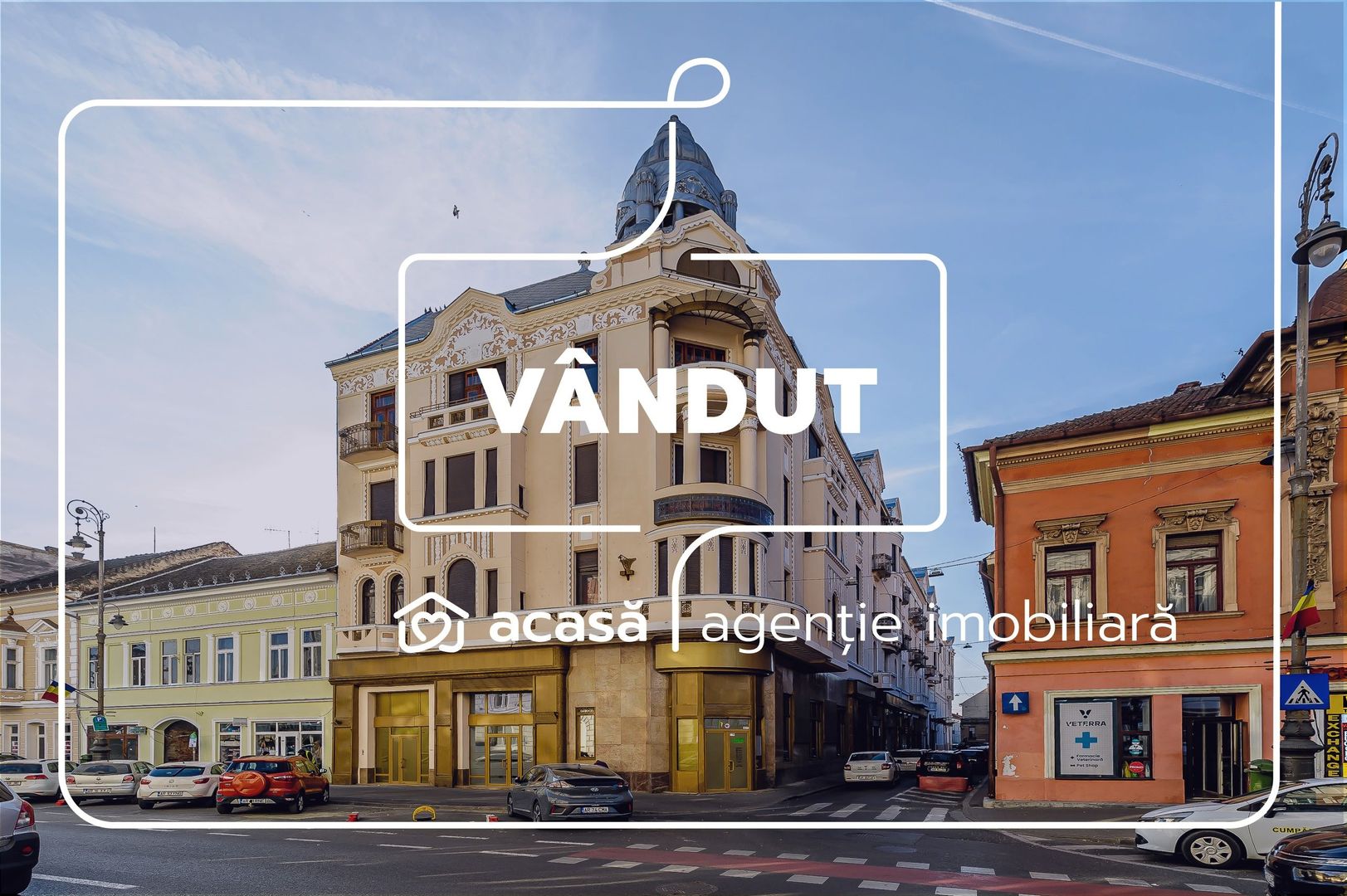 VÂNDUT! Apartament cu 4 Camere în Palatul Bohuș, Arad - Poză 1