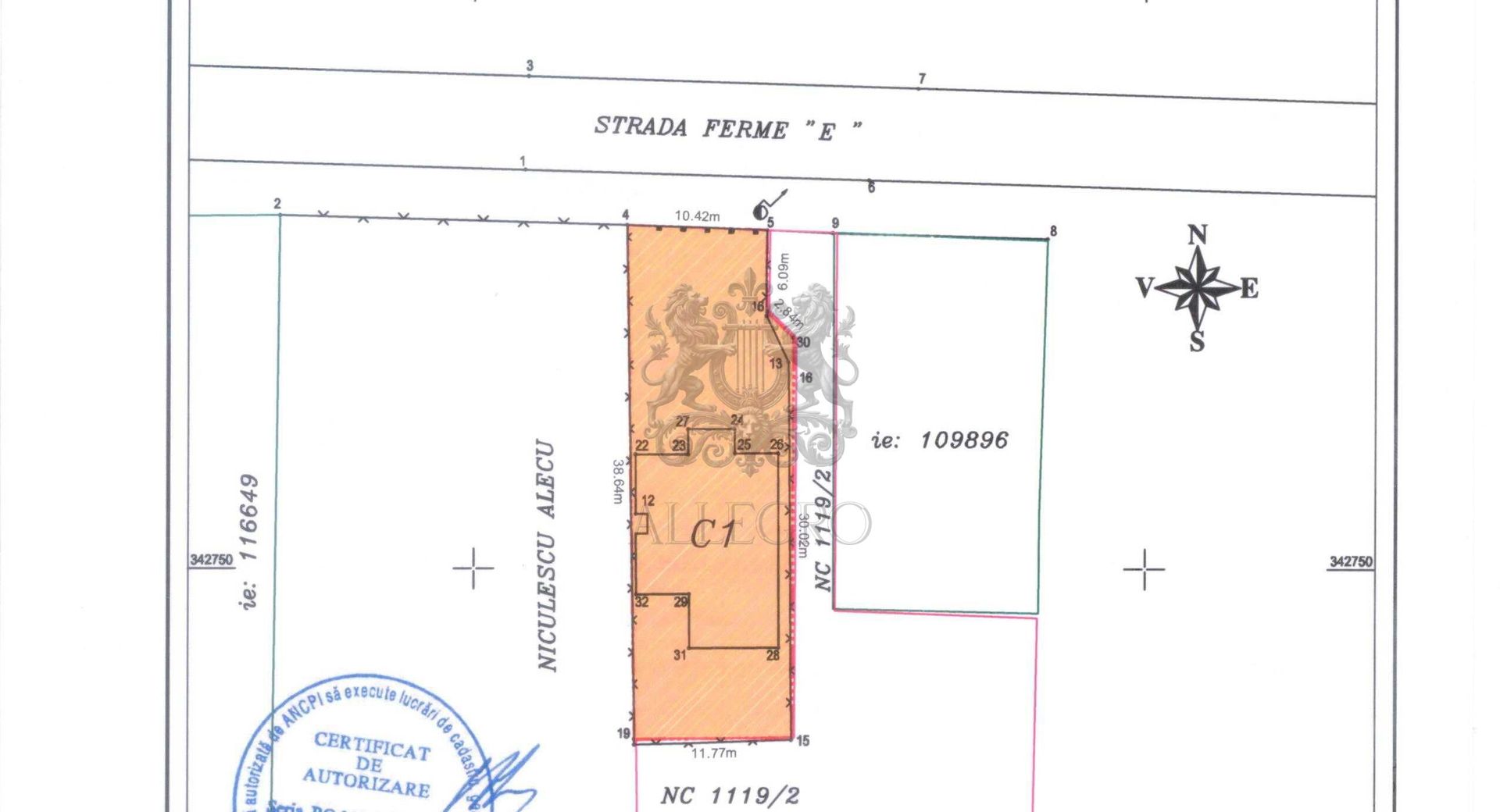 Vanzare | Casa | Otopeni Fermei | 2 Parcari | Curte libera 300 mp - Schiță 10