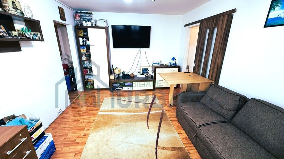 Apartament 3 camere semidecomandat, Alexandru cel Bun, spre Zimbru – 98.000 Euro - Poză 1
