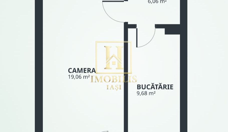 Compex Rezidential Tatarasi! Apartament cu 1 camera, Dec.,et.1, 42mp. - Poză 4