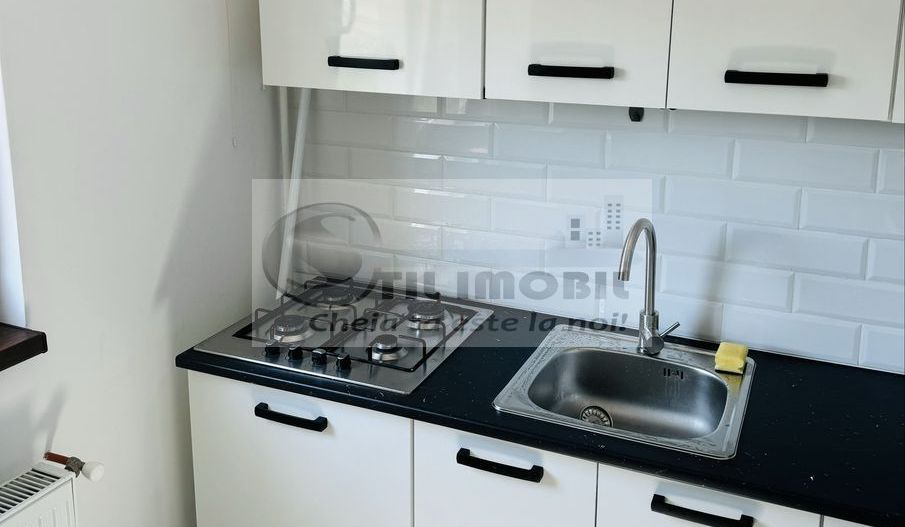 Apartament 1 camera decomandat mobilat Bucium Confort - 330 euro - Poză 4