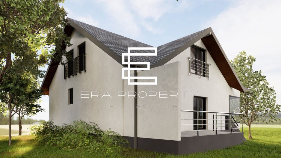 Casa individuala -pivnita-teren 350 mp- priveliste superba - Poză 9