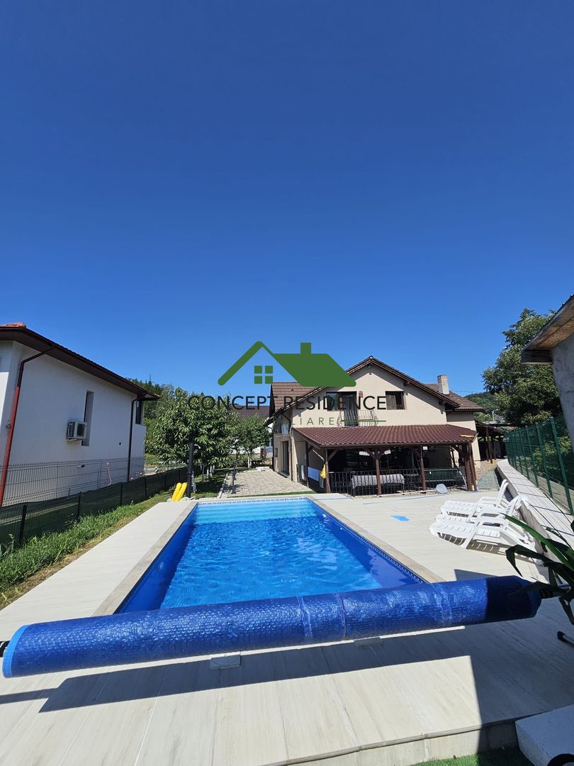 Casă cu piscină și garaj, teren 775 mp – Valea Borcutului - Poză 21