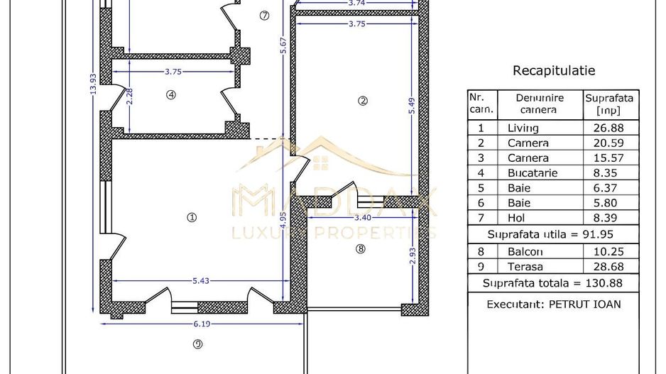Apartament 3 camere I 95 mp I Zona Herastrau- Băneasa - Poză 18