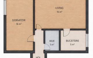 Apartament 2 Camere lângă Hotel Napoca – Ideal Investiție. - Poză 1