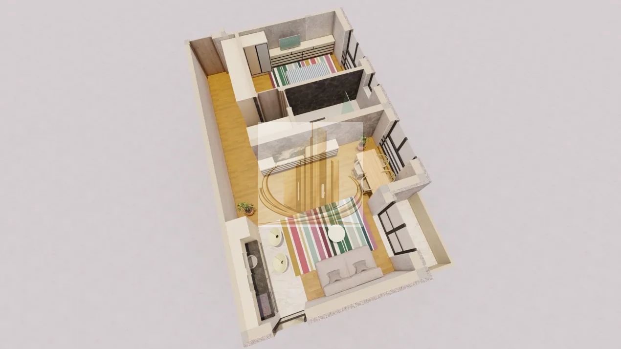 Apartament 2 camere Sânandrei, 55 mp, balcon, parcare inclusă - Poză 6