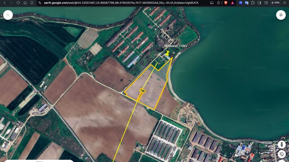 Teren extravilan Mihailesti 15 ha - Poză 10