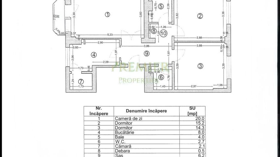 Apartament spațiu birouri Unirii metrou Coposu poziție premium central - Poză 2