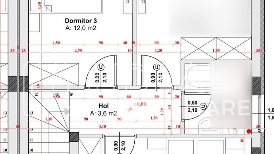 Duplex Modern la Cheie Intabulat si 270 de mp de curte, in Cisnadie - Schiță 14