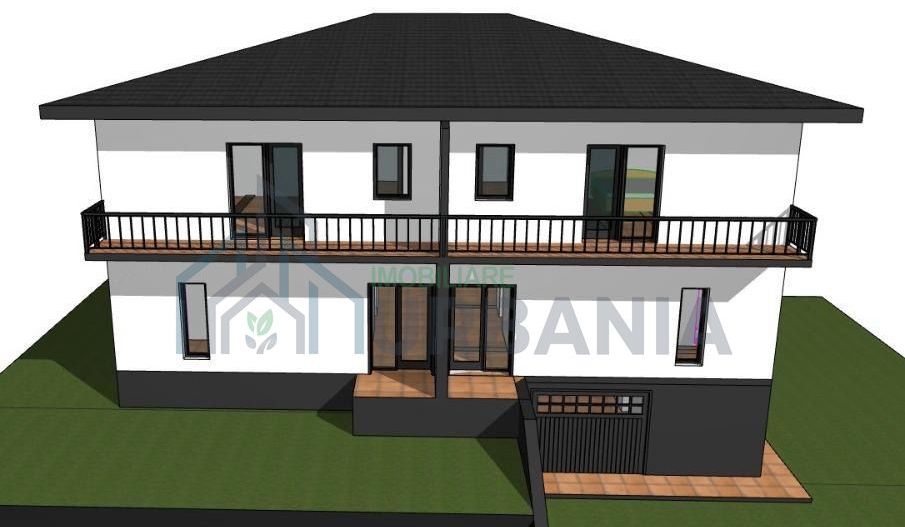 Duplex modern în Rediu – construcție la gri | 2 case | 375 mp/casă - Poză 7