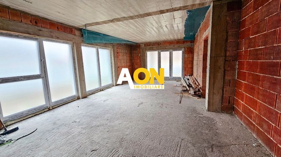 Casa nouă 123 mp utili, semifinisată, 535 mp teren, pod mansardabil - Poză 2
